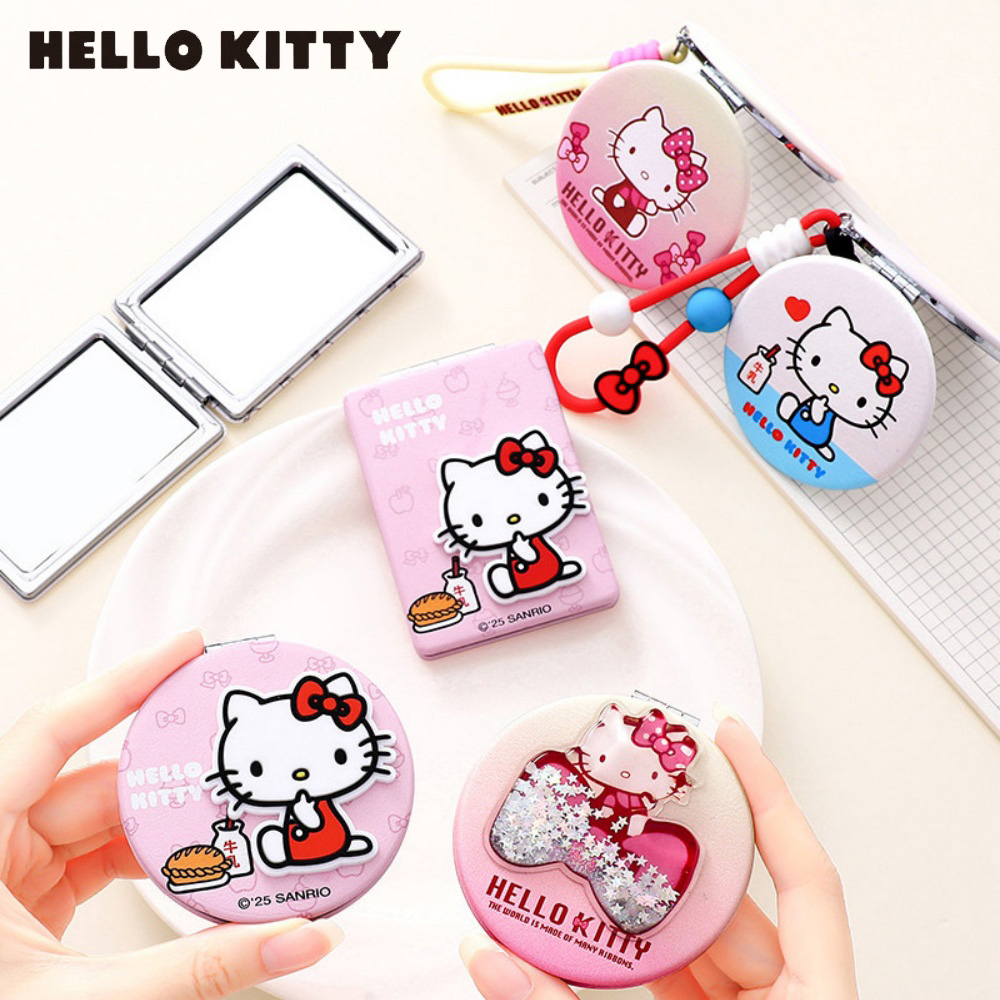 Travel Accessories In Japan - Oryginalne składane lusterka do makijażu Sanrio