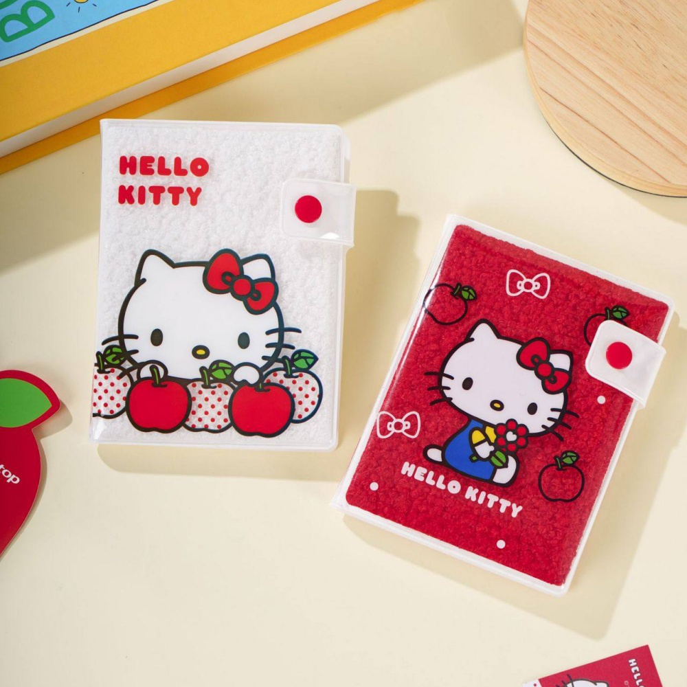Travel Accessories In Japan - Oryginalny pluszowy notes z zatrzaskiem Hello