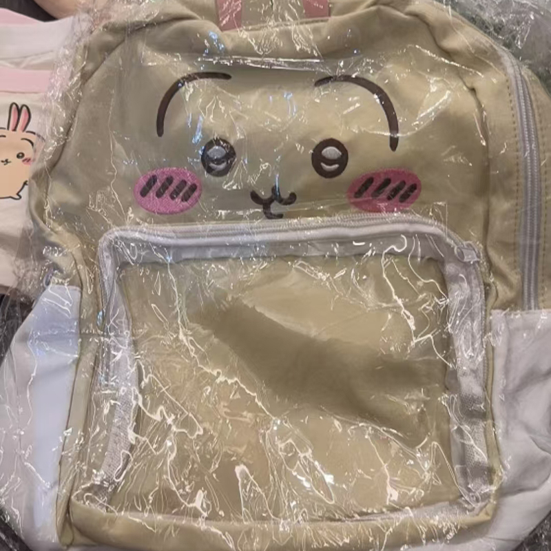 Travel Accessories For Japan Trip - Uroczy plecak Chiikawa z postacią Hachiware,