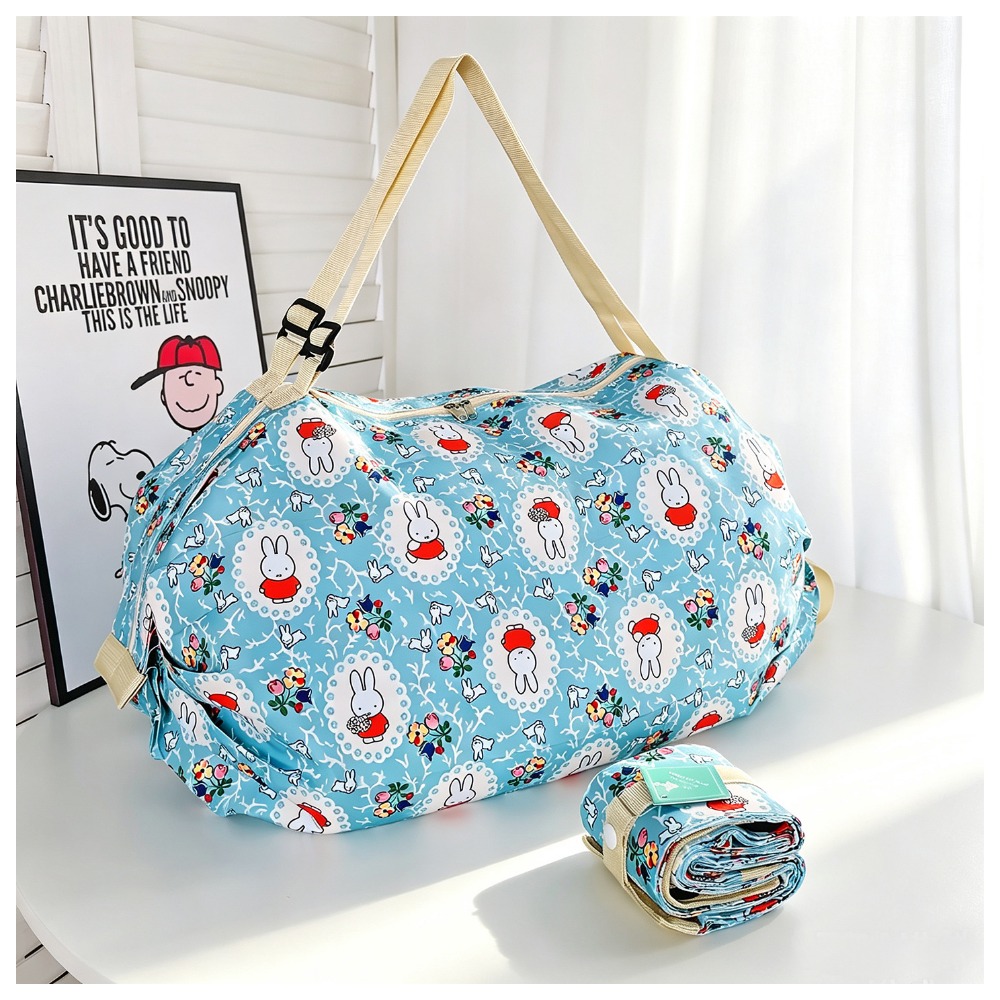 Travel Accessories In Japan - Urocza Składana Torba Ekologiczna z Kreskówkowym