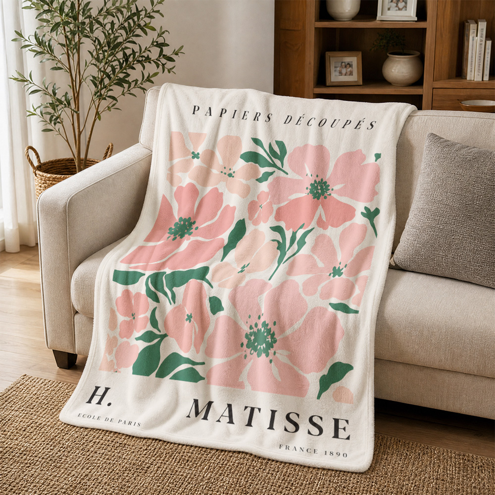 Koc z motywem kwiatowym w styl – Travel Accessories Ideas recenzja i cena