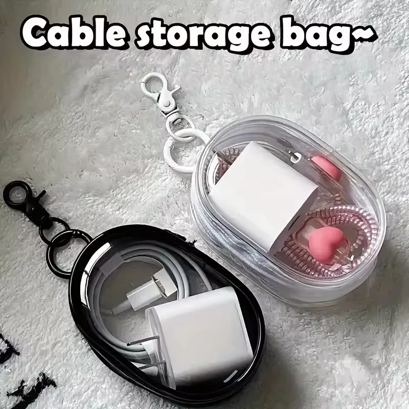Przenośna Mini Przezroczysta T – Cable Organizer Travel recenzja i cena