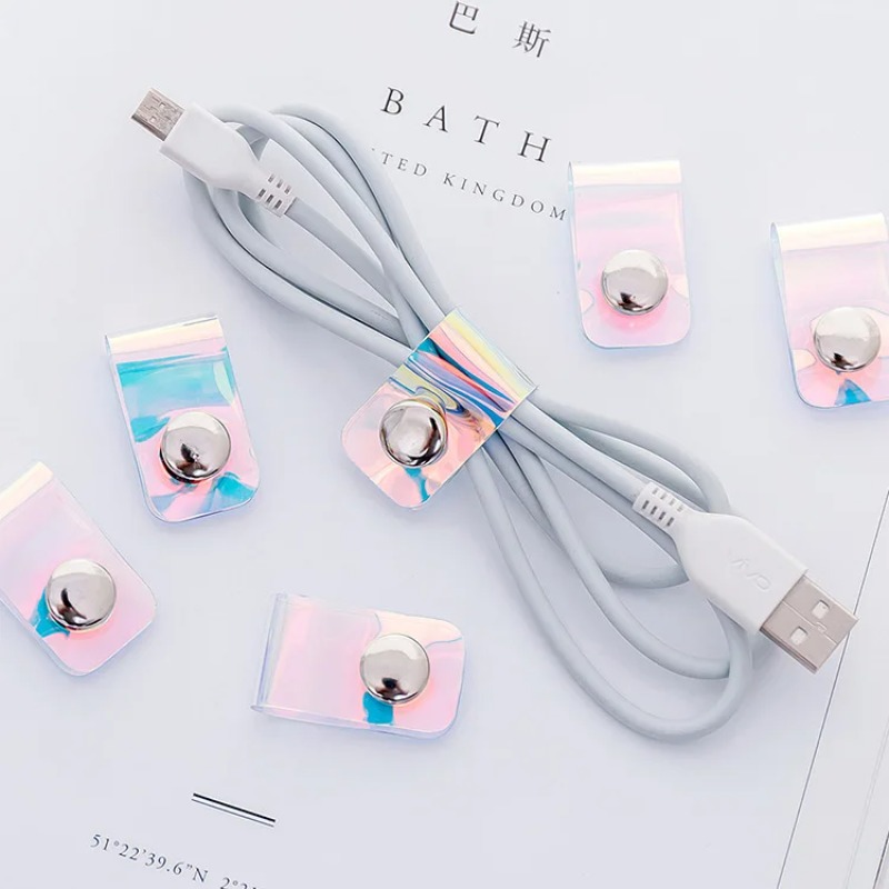 5 szt. INS Laserowy PVC Organi – Cable Organizer Travel recenzja i cena