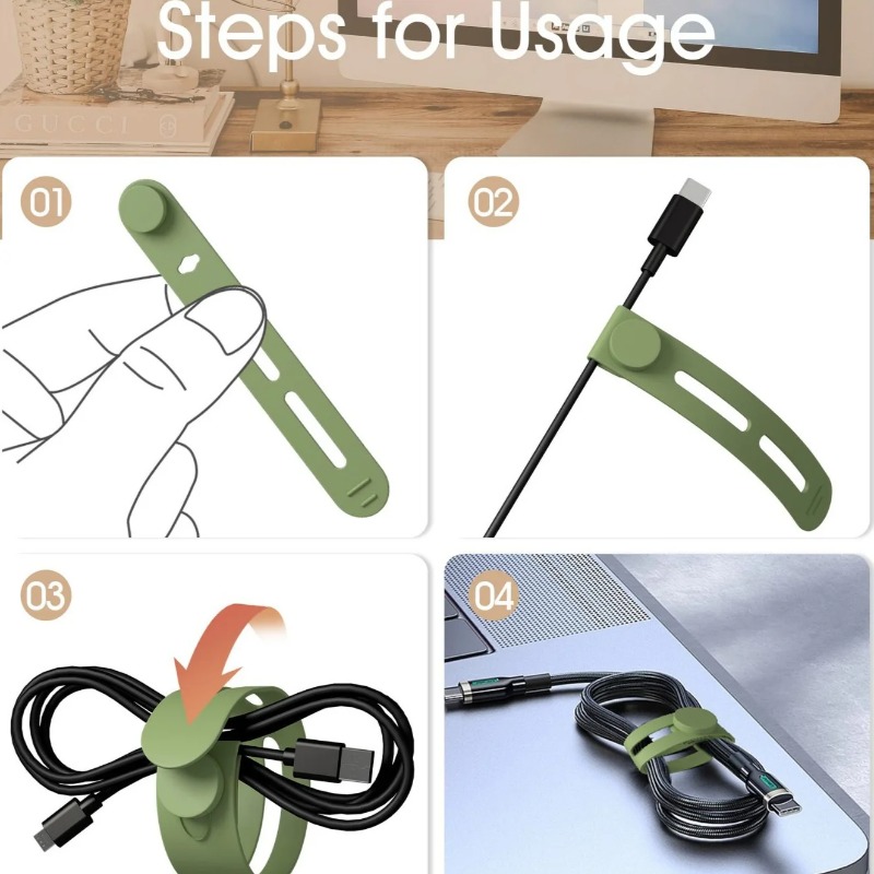 5/10 szt., przenośny organizer – Cable Organizer Travel recenzja i cena