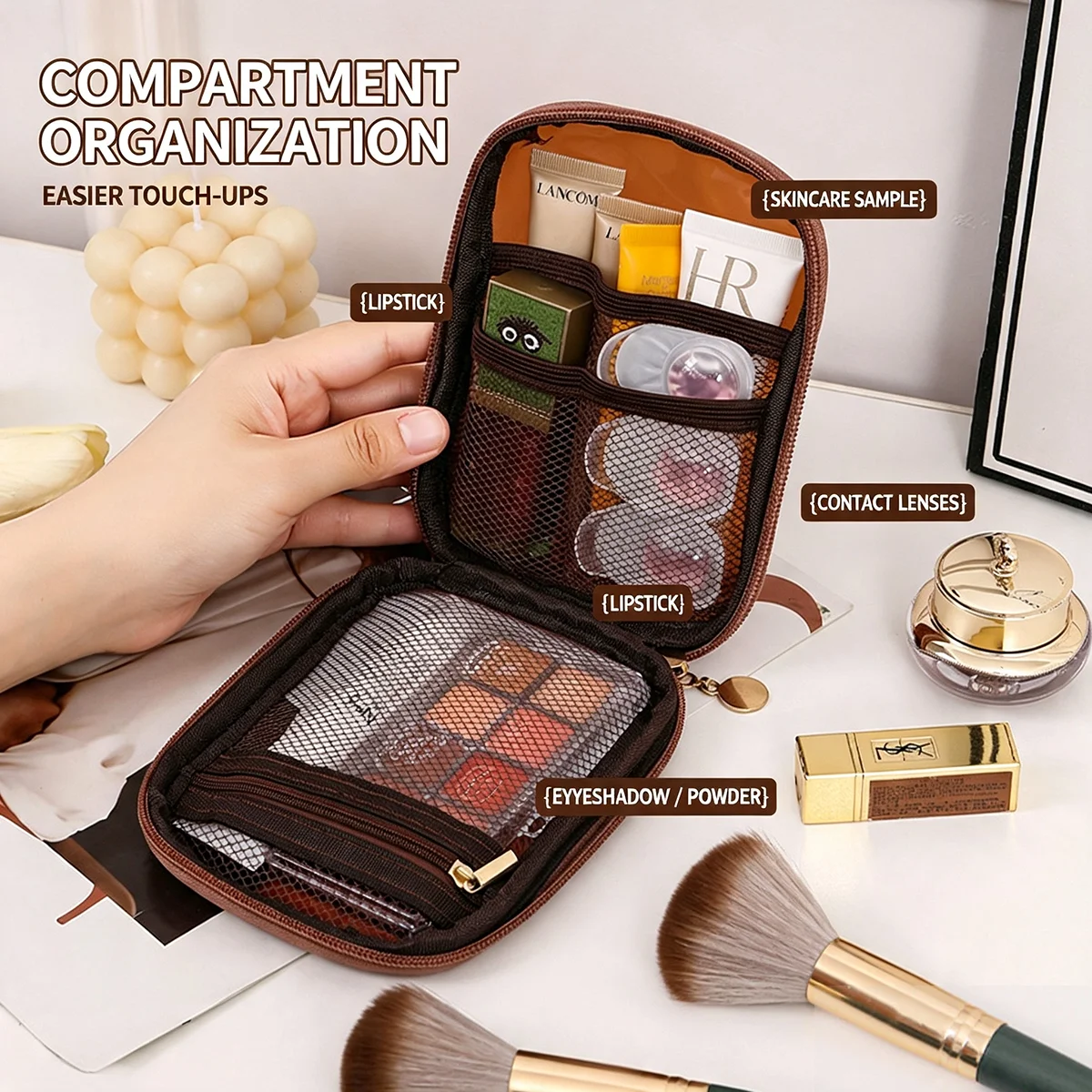 Przezroczysta przenośna kosmet – Cable Organizer Travel recenzja i cena