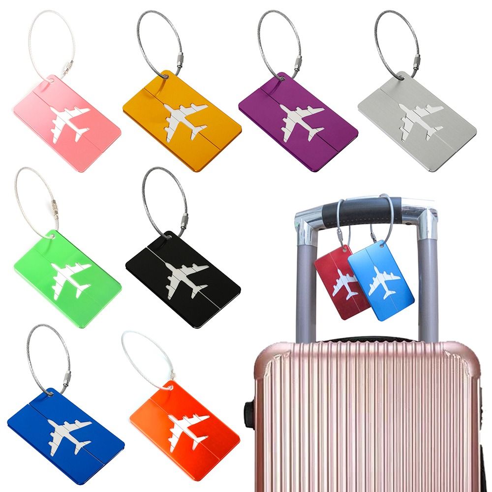 Aluminiowe etykiety na bagaż p – Travel Accessories Personalised recenzja i cena