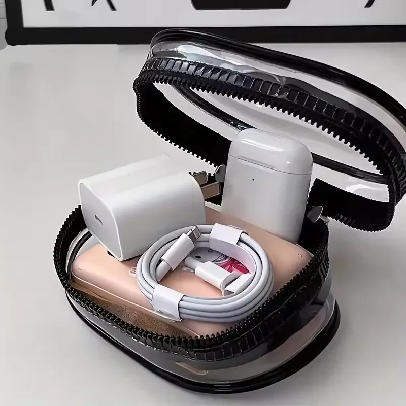 Przenośna mini przezroczysta t – Cable Organizer Travel recenzja i cena